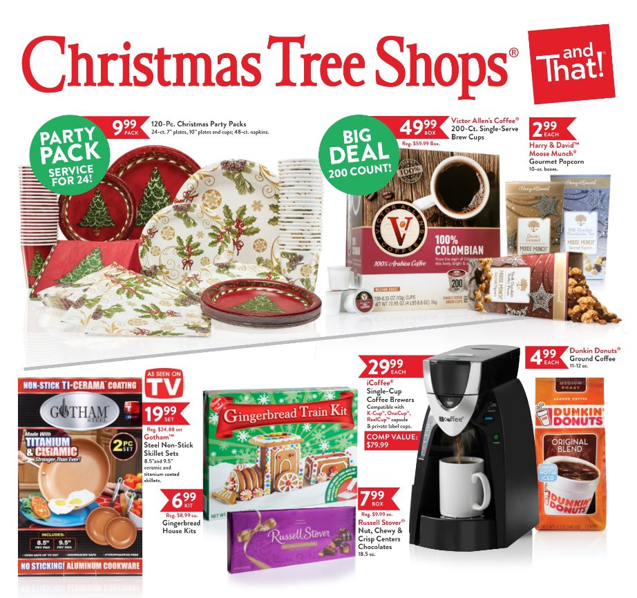 Christmas Tree Shops Black Friday 2017 Ads, Deals and Sales